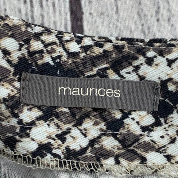 Maurices Skirt sz XL Snakeskinl Print Wrap Style Midi Length 29" New NWT - Picture 6 of 9